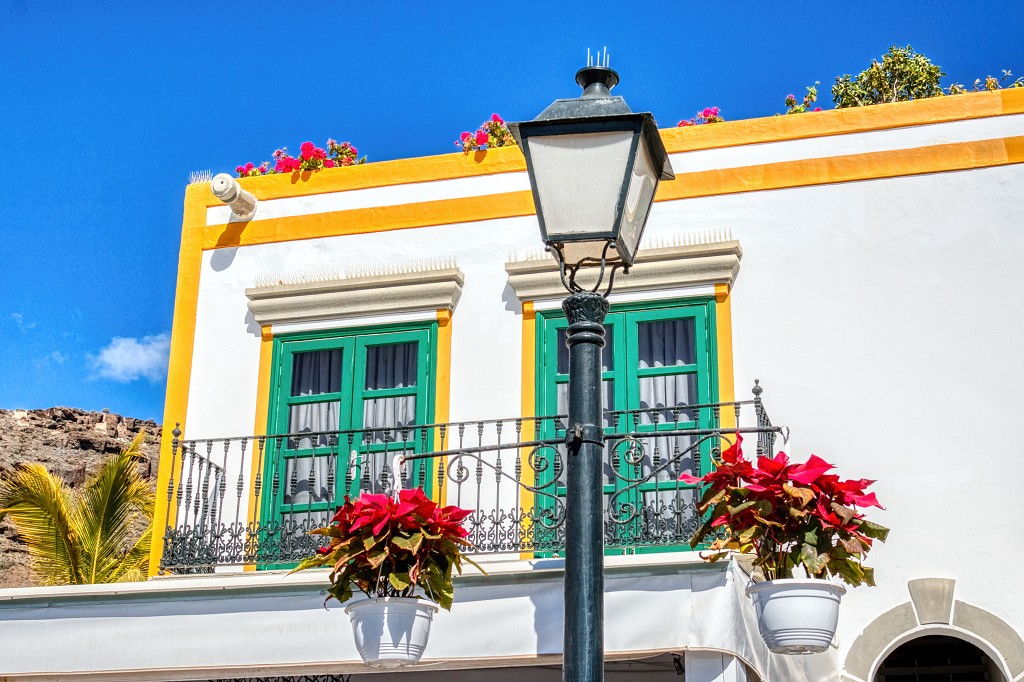 gran canaria spanje hdr eiland canarische Eilanden las palmas maspalomas puerto de mogan strand vakantie